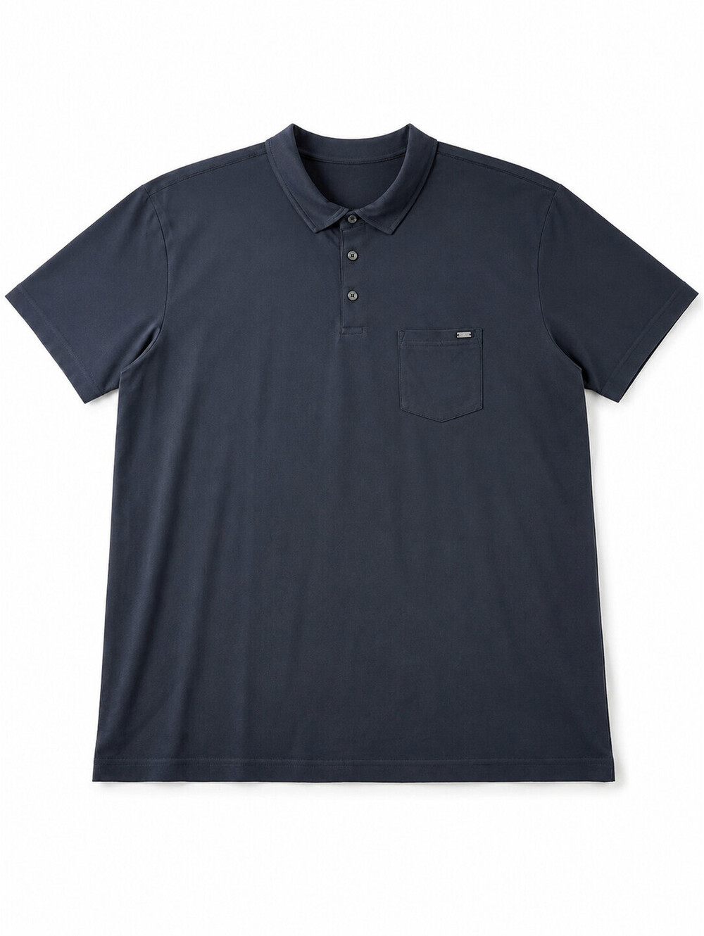 Vuori Ace Polo Men’s XL Black Performance Pique Golf Shirt Pocket V164